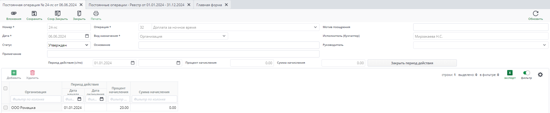 Рисунок 3.3 Доплаты